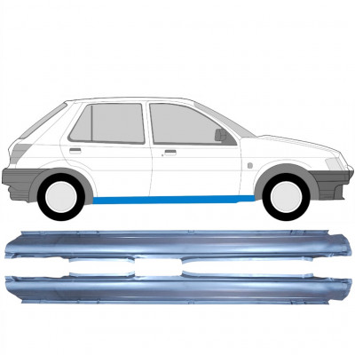 Dørpanel til Ford Fiesta 1989-1995 / Venstre+Højre / Sæt 10499