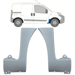 Skærmkant reparationsplade til Peugeot Bipper 2007-2017 / Venstre+Højre 16946