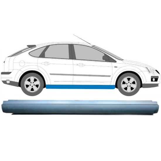 Dørpanel reparationsplade til Ford Focus 2004-2010 / Venstre = Højre (symmetrisk) 16104