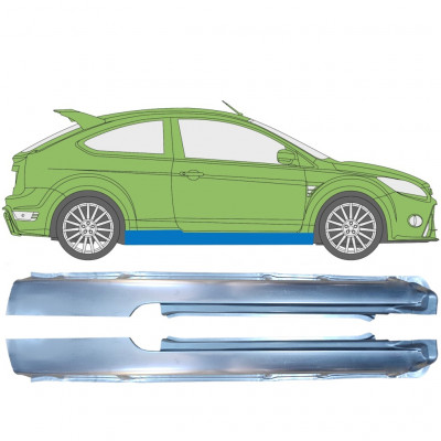 Dørpanel til Ford Focus 2004-2011 / Venstre+Højre / Sæt 10555