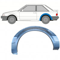 Bagskærm reparationspanel til Ford Escort 1980-1986 / Venstre 7817