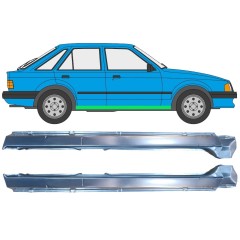 Dørpanel til Ford Escort 1980-1986 / Venstre+Højre / Sæt 9983