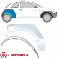 Reparationspanel til bagskærm indre + ydre til Ford KA 1996-2008 / Højre / Sæt 10775