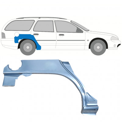 Bagskærm reparationspanel til Ford Mondeo 1993-2000 / Højre / COMBI 8049