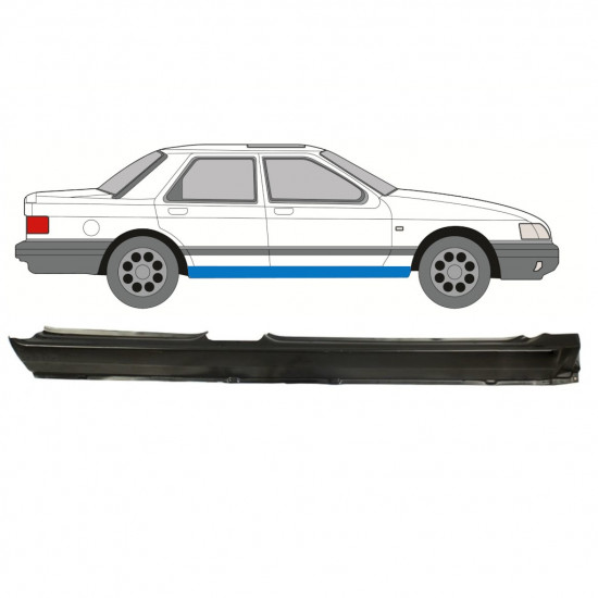 Dørpanel til Ford Sierra 1982-1993 / Højre 7440