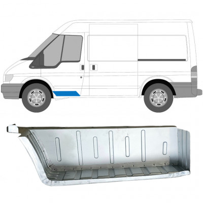 Indre reparationsplade til forreste trinbræt til Ford Transit 2000-2013 / Venstre 7152