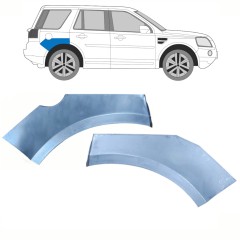Bagskærm reparationspanel til Land Rover Freelander 2006-2016 / Venstre+Højre / Sæt 10658