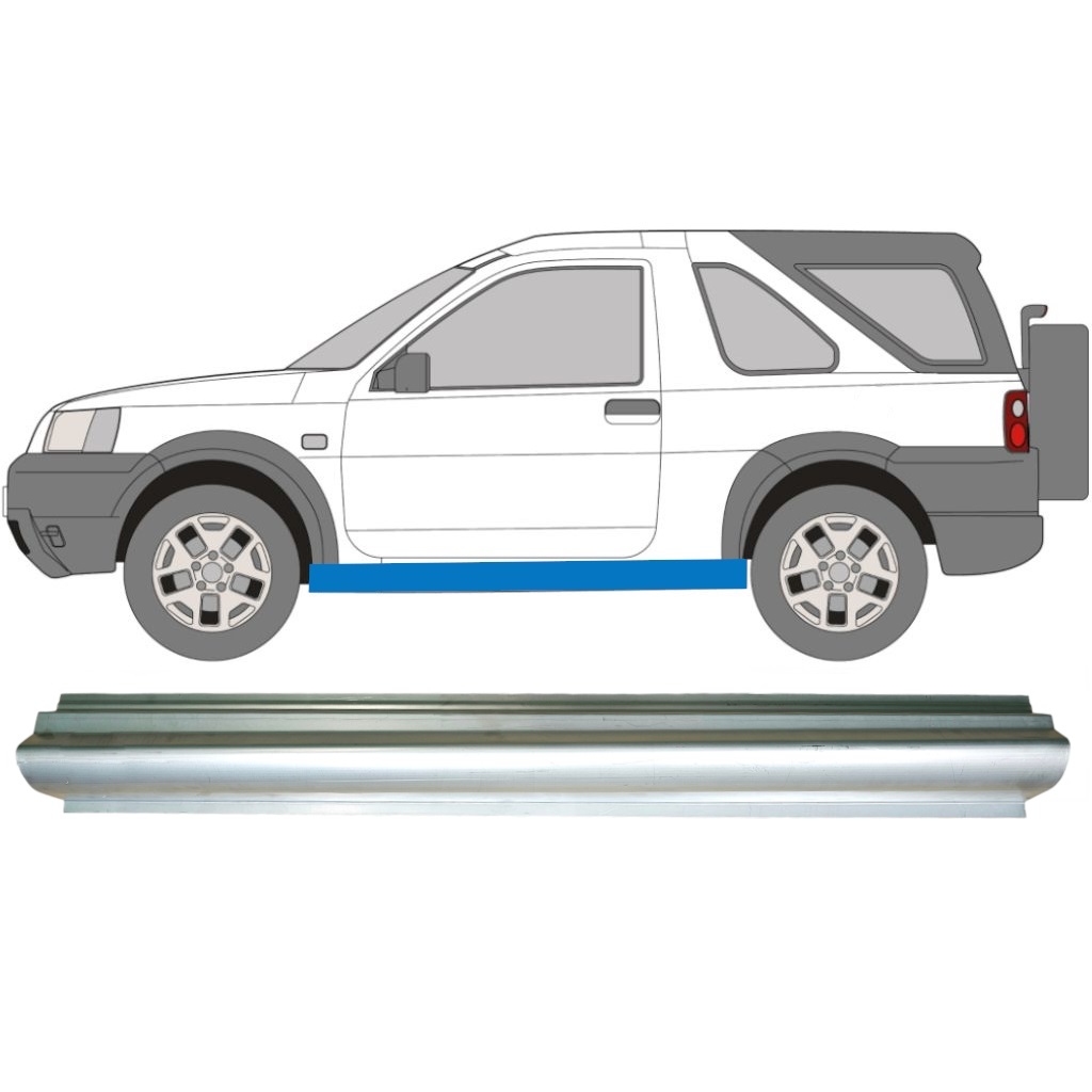Dørpanel Reparationsplade Til Land Rover Freelander 1997-2006 / Venstre 5276