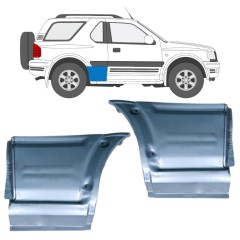 Bagskærm reparationspanel til Opel Frontera B 1999-2002 / Venstre / Højre / Venstre+Højre / Sæt 12833