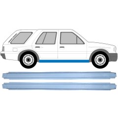 Dørpanel reparationsplade til Opel Frontera A 1991-1999 / Venstre = Højre (symmetrisk) / Sæt 9549