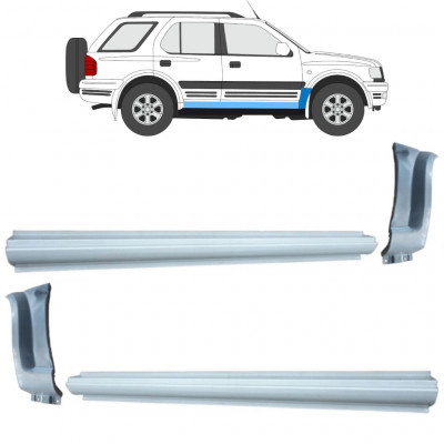 OPEL FRONTERA B 1999-2002 REPARATIONSSÆT TIL FRONTVINGE + REPARATION AF KARMEN / VENSTRE + HØJRE