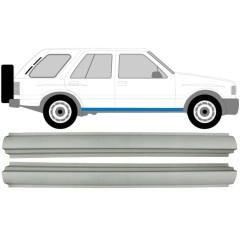 Dørpanel reparationsplade til Opel Frontera B 1999-2002 / Venstre = Højre (symmetrisk) / Sæt 10476