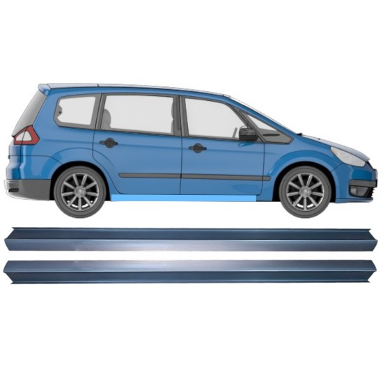 Dørpanel reparationsplade til Ford Galaxy 2006-2015 / Venstre+Højre / Sæt 16188