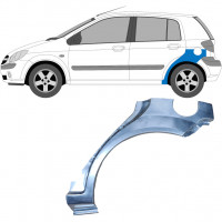 Bagskærm reparationspanel til Hyundai Getz 2002-2010 / Venstre 6661