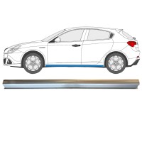 Reparationsplade til nederste del af dørpanel til Alfa Romeo Giulietta 2010-2020 / Venstre 15003 Reparationsplade til nederste del af dørpanel til Alfa Romeo Giulietta 2010-2020 / Venstre 15003