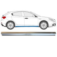 Reparationsplade til nederste del af dørpanel til Alfa Romeo Giulietta 2010-2020 / Højre 15002