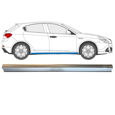 Reparationsplade til nederste del af dørpanel til Alfa Romeo Giulietta 2010-2020 / Højre 15002
