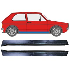 Dørpanel reparationsplade indvendig til Volkswagen Golf 1 1974-1985 / Venstre+Højre / Sæt 10909