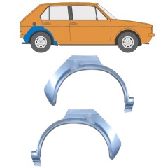 Bagskærm reparationspanel til Volkswagen Golf 1 1974-1985 / Venstre+Højre / Sæt 12505