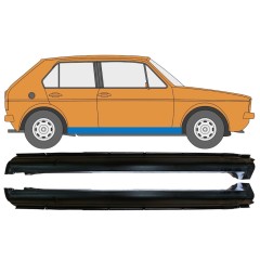 Dørpanel til Volkswagen Golf 1 1974-1985 / Venstre+Højre / Sæt 12506