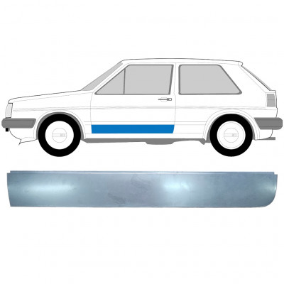 VW GOLF 2 1982- FRONT DØR MONTERINGSDELE / VENSTRE