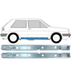 Dørpanel reparationsplade indvendig til Volkswagen Golf 2 1982-1992 / Venstre+Højre / Sæt 11027