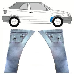 Skærmkant reparationsplade til Volkswagen Golf 3 1991-1998 / Venstre+Højre / CABRIO / Sæt 10199