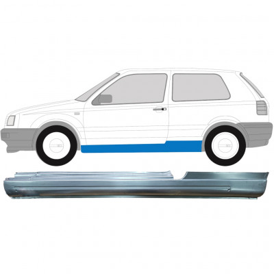 VW GOLF 3 1991- 3 DØR REPARATIONSDEL TIL DØRPANEL / VENSTRE