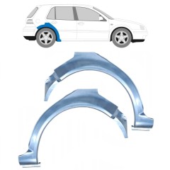 Bagskærm reparationspanel til Volkswagen Golf 4 1997-2006 / Venstre+Højre / Sæt 9184