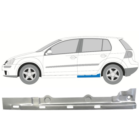 Dørpanel reparationsplade indvendig til Volkswagen Golf 5 2003-2009 / Venstre 7086