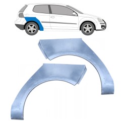 Bagskærm reparationspanel til Volkswagen Golf 5 2003-2009 / Venstre+Højre / Sæt 9487