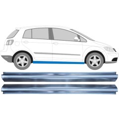 Dørpanel reparationsplade til Volkswagen Golf Plus 2005-2013 / Venstre+Højre / Sæt 11927