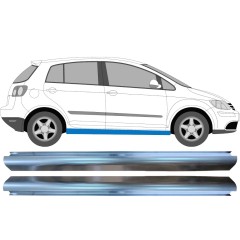Dørpanel reparationsplade til Volkswagen Golf Plus 2005-2013 / Venstre = Højre (symmetrisk) / Sæt 10484