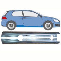 Dørpanel til Volkswagen Golf 6 2008-2013 / Venstre+Højre / Sæt 10341