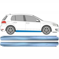 Dørpanel reparationsplade til Volkswagen Golf 6 2008-2013 / Venstre = Højre (symmetrisk) / Sæt 10470