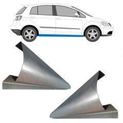 Dørpanel reparationsplade til Volkswagen Golf Plus 2005-2013 / Venstre+Højre / Sæt 11576