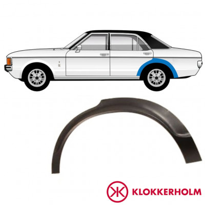 Bagskærm reparationspanel til Ford Granada 1972-1977 / Venstre 11029