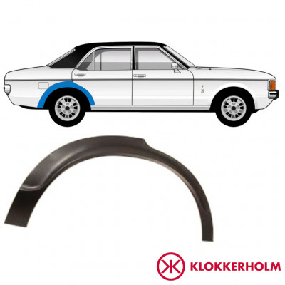 Bagskærm reparationspanel til Ford Granada 1972-1977 / Højre 11028