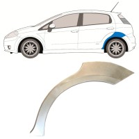 Bagskærm reparationspanel til Fiat Grande Punto Evo 2005- / Venstre 14760