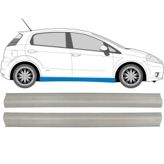Dørpanel reparationsplade til Fiat Grande Punto Evo 2005- / Venstre+Højre / Sæt 11374