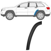 Pynteliste til bagskærm til Jeep Grand Cherokee 2010-2021 / Venstre 15852