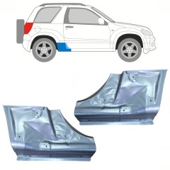 Dørpanel under døren til Suzuki Grand Vitara 2005-2014 / Venstre+Højre / Sæt 10356
