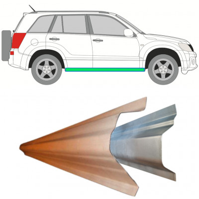 SUZUKI GRAND VITARA 2005-2012 INDRE + YDRE REPARATIONSDEL TIL DØRPANEL / HØJRE = VENSTRE