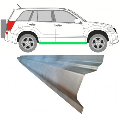 Dørpanel reparationsplade indvendig til Suzuki Grand Vitara 2005-2012 / Venstre = Højre (symmetrisk) 11488