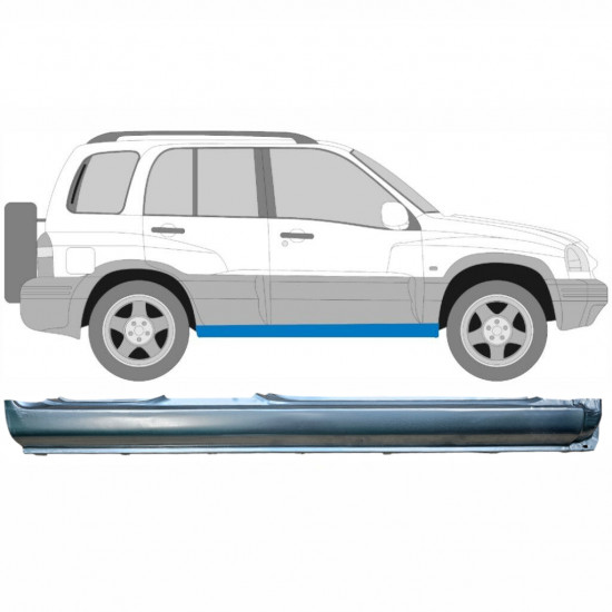 Dørpanel til Suzuki Grand Vitara 1997-2005 / Højre 5089