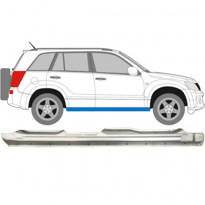 Dørpanel til Suzuki Grand Vitara 2005-2012 / Højre 6104