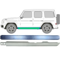 Dørpanel reparationsplade indre + ydre til Mercedes G-Class W460 W461 W463 1979-2017 / Venstre / Sæt 11774