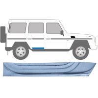 Reparationsplade til bagdør til Mercedes G-Class W460 W461 W463 1979-2017 / Højre 5543
