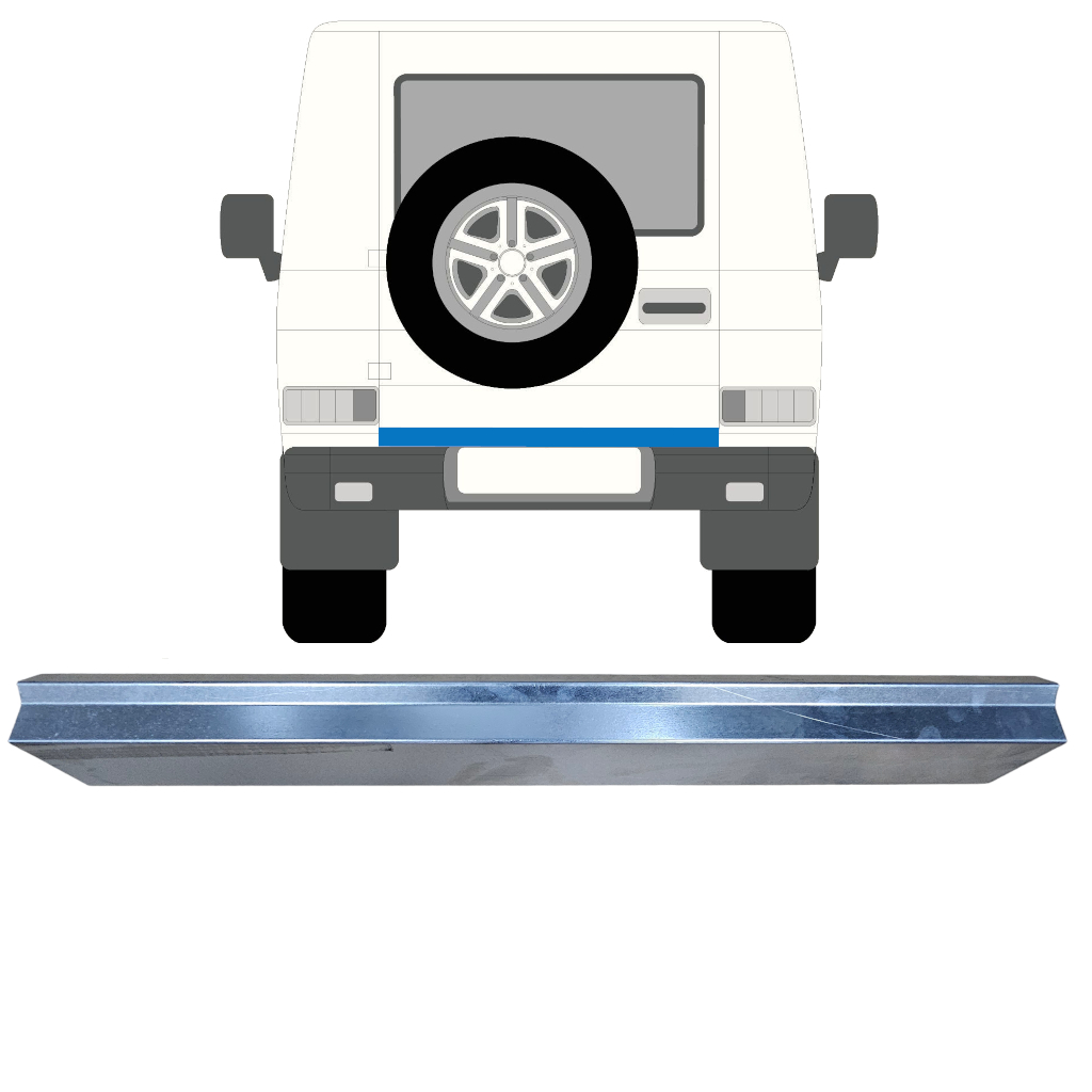 Bageste Reparationspanel Til Mercedes G-Class 1979- 11135