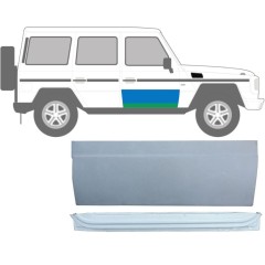 Reparationsplade dør foran indre og ydre til Mercedes G-Class W460 W461 W463 1979- / Højre / Sæt 9465
